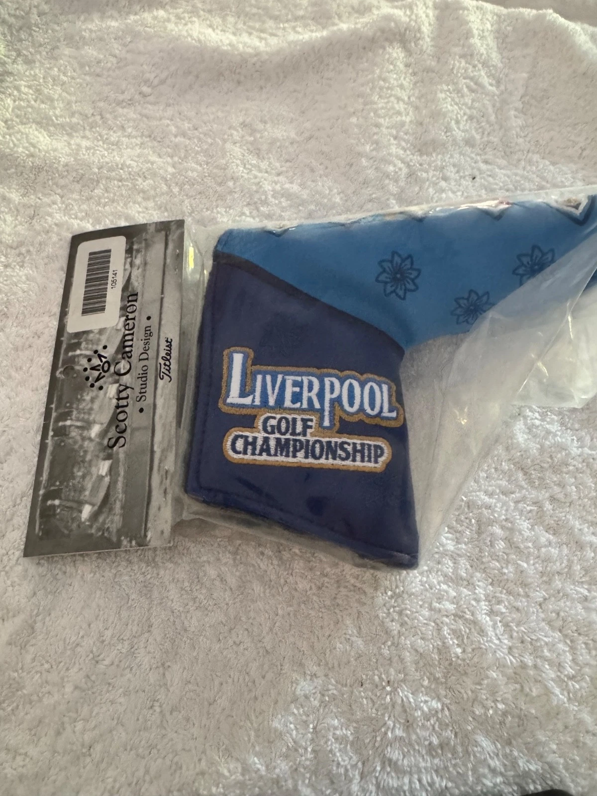 Scotty Cameron 2023 British Open Sgt Scotty Liverpool Blade Headcover NEW NIB