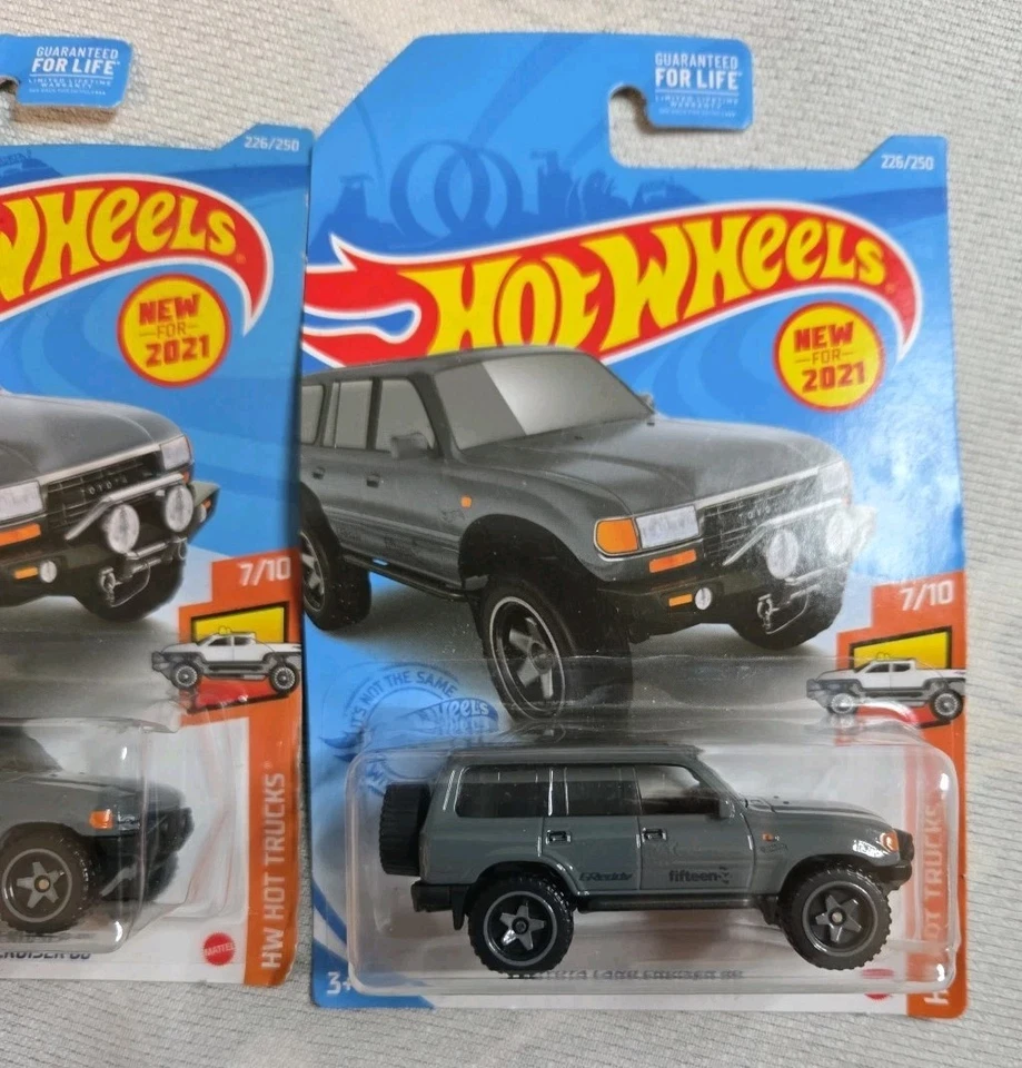 Hot Wheels|Toyota Land Cruiser 80|лот/2|отличные наполнители для чулок 🎅 - Изображение 4 из 4