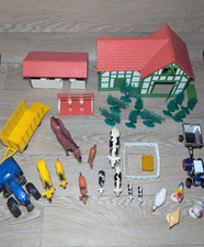 Pacchetto animali trattori agricoli Ray vintage e mix nuovi - qualche segno di usura leggi bene