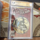 The Amazing Spider-Man #300 Marvel Comics 1988 Signed by Todd McFarlane CGC 7.5