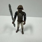 Vintage Star Wars 1982 Lando Skiff Guard Figure Complete NO REPRO HK