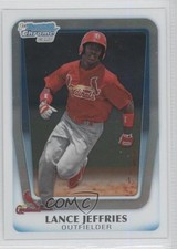2011 Bowman Draft Chrome Prospects Lance Jeffries #BDPP70 z6b