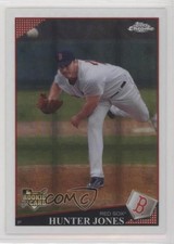 2009 Topps Chrome X-Fractor Hunter Jones #210 0q1p