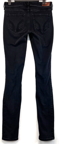 Hollister Jeans - Juniors Size 5L - Black - Mid Rise Super Skinny (3828) - Picture 14 of 21