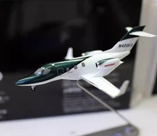 1/144 Dark Green Private Business Jet - Ebbro Hondajet Diecast Aircraft Model