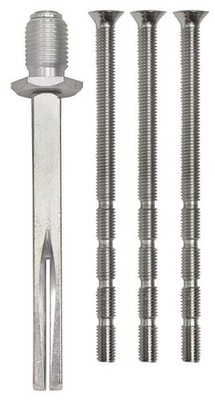 Schnegel Rollenschraubwechselstift 4-KT.8 STA verzinkt/vernickelt Türen