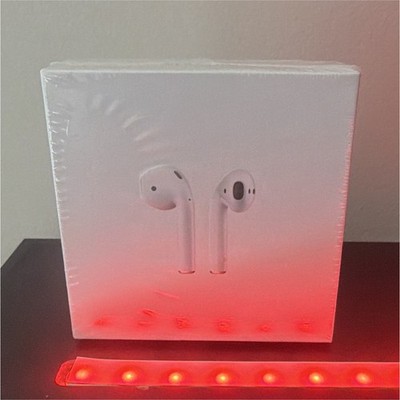 Apple AirPods 2nd Gen Bluetooth In-Ear Earbuds, White w/ Wireless Charging