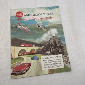 Dealer Catalog 1960s American Flyer World of Transportation Gilbert Trains Auto