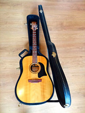 Garrison G10 6-String Dreadnought Acoustic Guitar Natural Right-Handed w/ Case