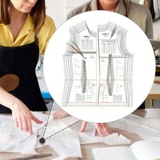 2 Pieces Template Ruler Dress Making Designing Fashion Illustration Rulers