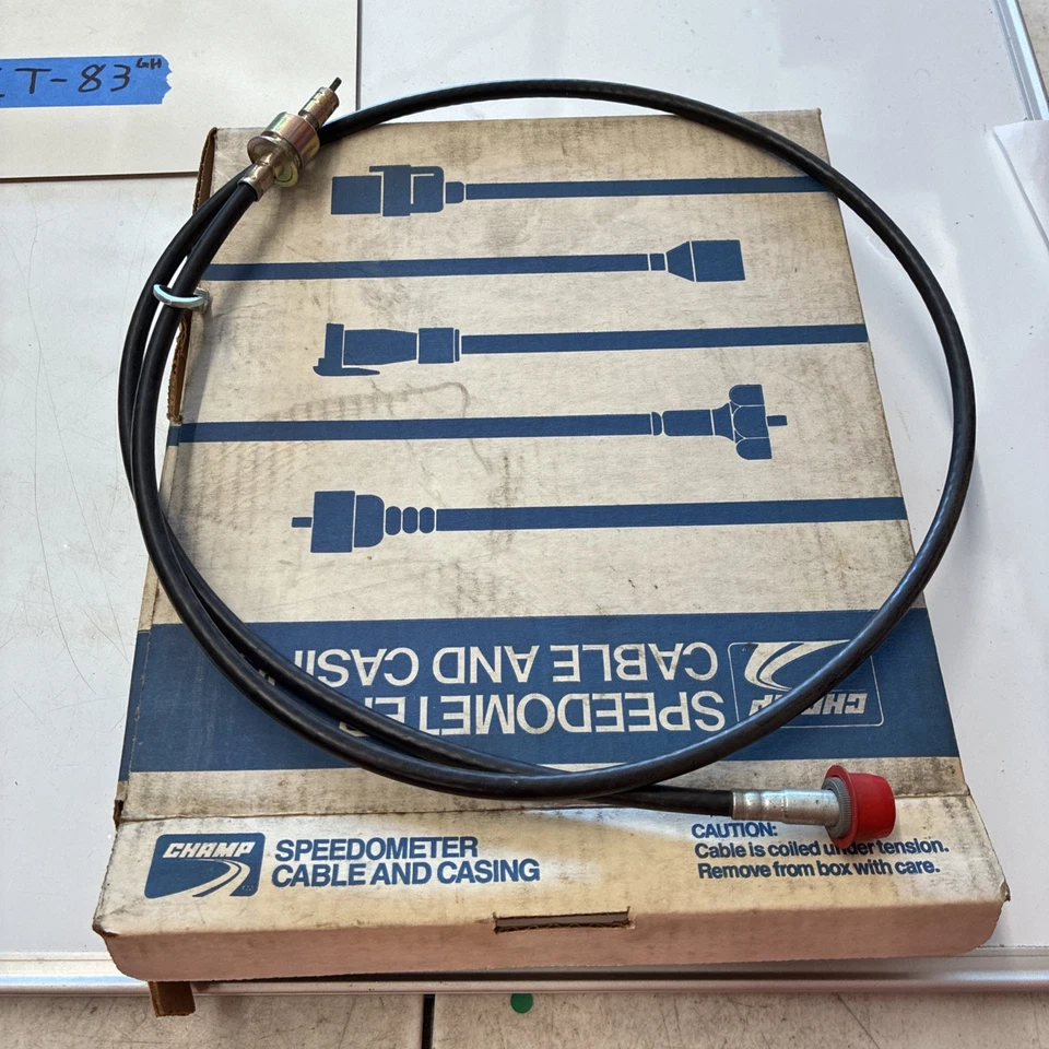 Kit de unidade de medidor de substituição vintage Champ 400320 caixa de cabo velocímetro - Imagem 3 de 4