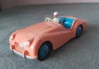 ORIGINAL VINTAGE UNBOXED DINKY TOYS 111 TRIUMPH TR2 SPORTS RACING CAR 1950s