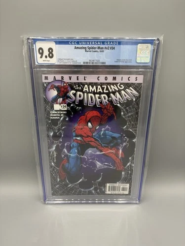 Amazing Spider-Man #v2 #34 (2001) CGC 9.8 White Pages