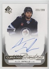 2024-25 SP Authentic Curated Signatures 223/299 Alex Iafallo #SPC-AI Auto 1e7g
