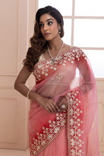 Saree Blouse Bollywood Party Wear Indian Pakistani New Sari Wedding Designer