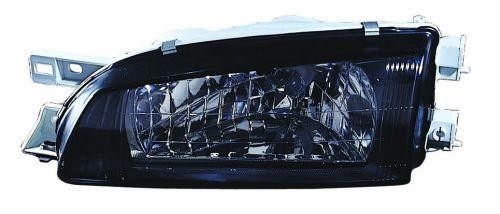 ABAKUS Main Headlight 220-1105R-LDEM2 for Subaru Right H4 Black Without Bulb