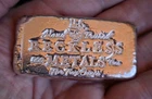 Reckless Metals 5 Troy Oz SILVER Bar!! 999 Fine Silver! Hard To Find!! Unique!