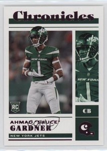 2022 Panini Chronicles Ahmad Gardner Ahmad Sauce Gardner #38 Rookie RC