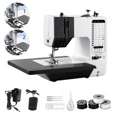 Electronic Sewing Machine 38 Patterns Computerized & Extension Table Household