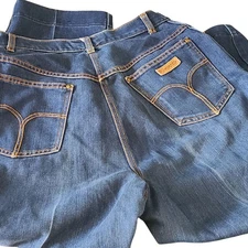 Gitano Ulta High Waist Jeans Vintage Blue 34 Short Mom Jeans Straight Leg