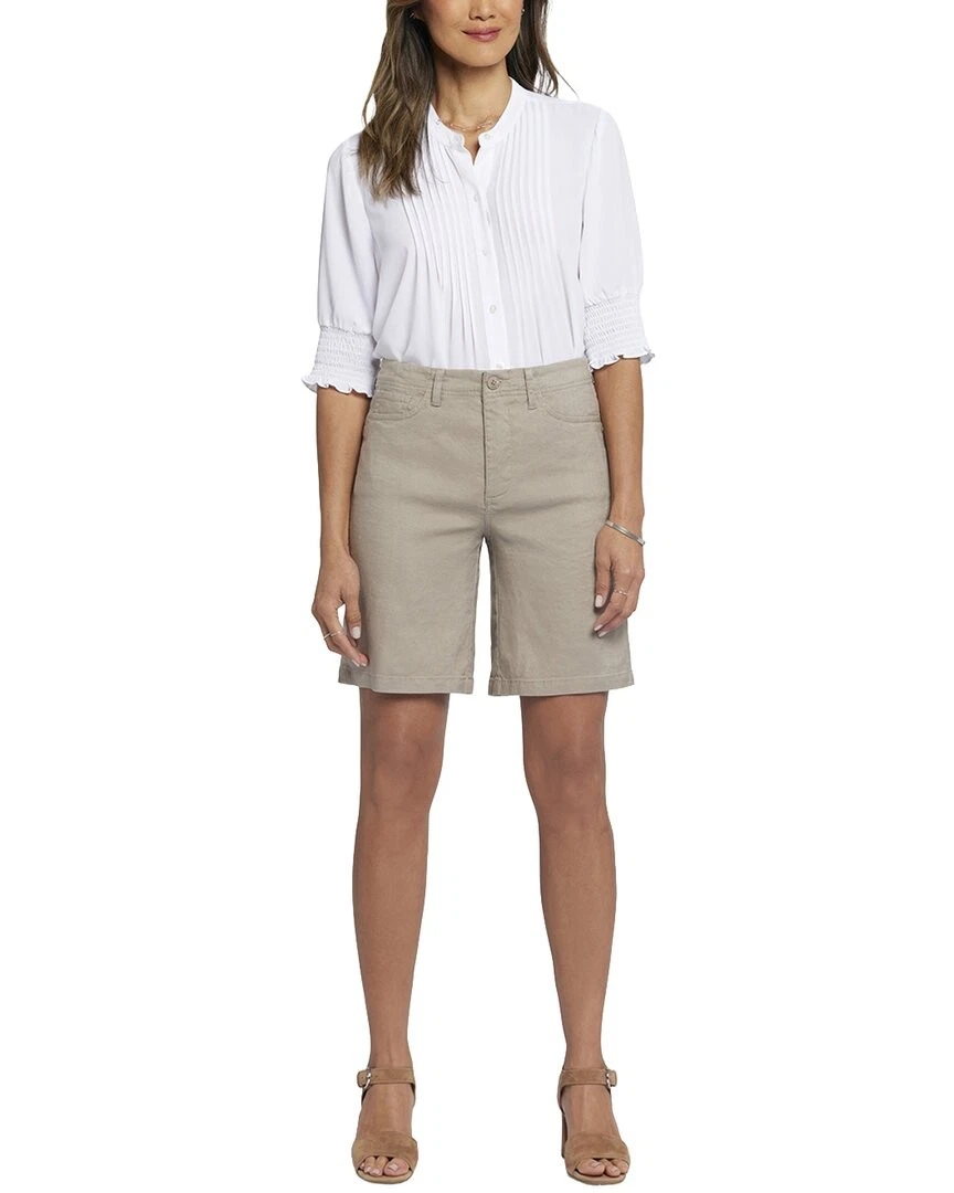 Nydj Bermuda Saddlewood Linen-Blend Short Women's
Opens in a new window or tab