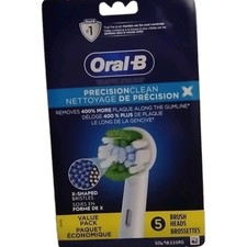 SEALED Oral-B Precision Clean X- Shaped Brist...