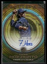 2022 Bowman Inception #PA-FM Frank Mozzicato Gold Foil AUTO #/50