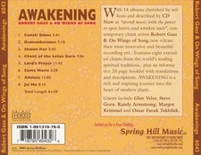 ROBERT GASS & ON WINGS OF SONG AWAKENING NEW CD