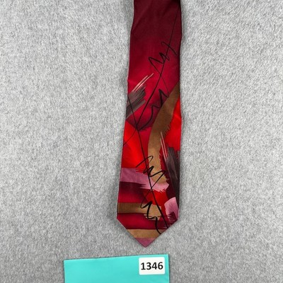 J Garcia Neck Tie Silk AbstrACT collection 50 Fifty Mens