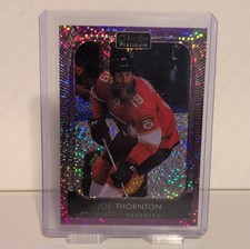 O-Pee-Chee 2021-22 Platinum Violet Pixels Joe Thornton #176 /299 Panthers NHL