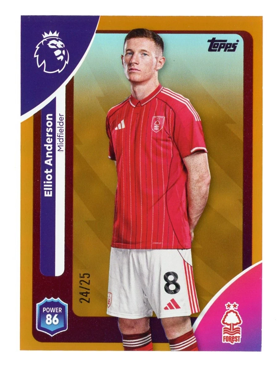 Soccer Nottingham Forest Sports Trading Cards & Accessories for