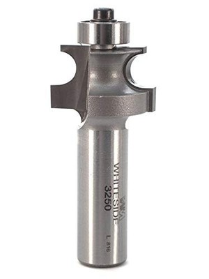 Whiteside Router Bits 3250 Edge Beading Bit with 1-Inch Large Diameter