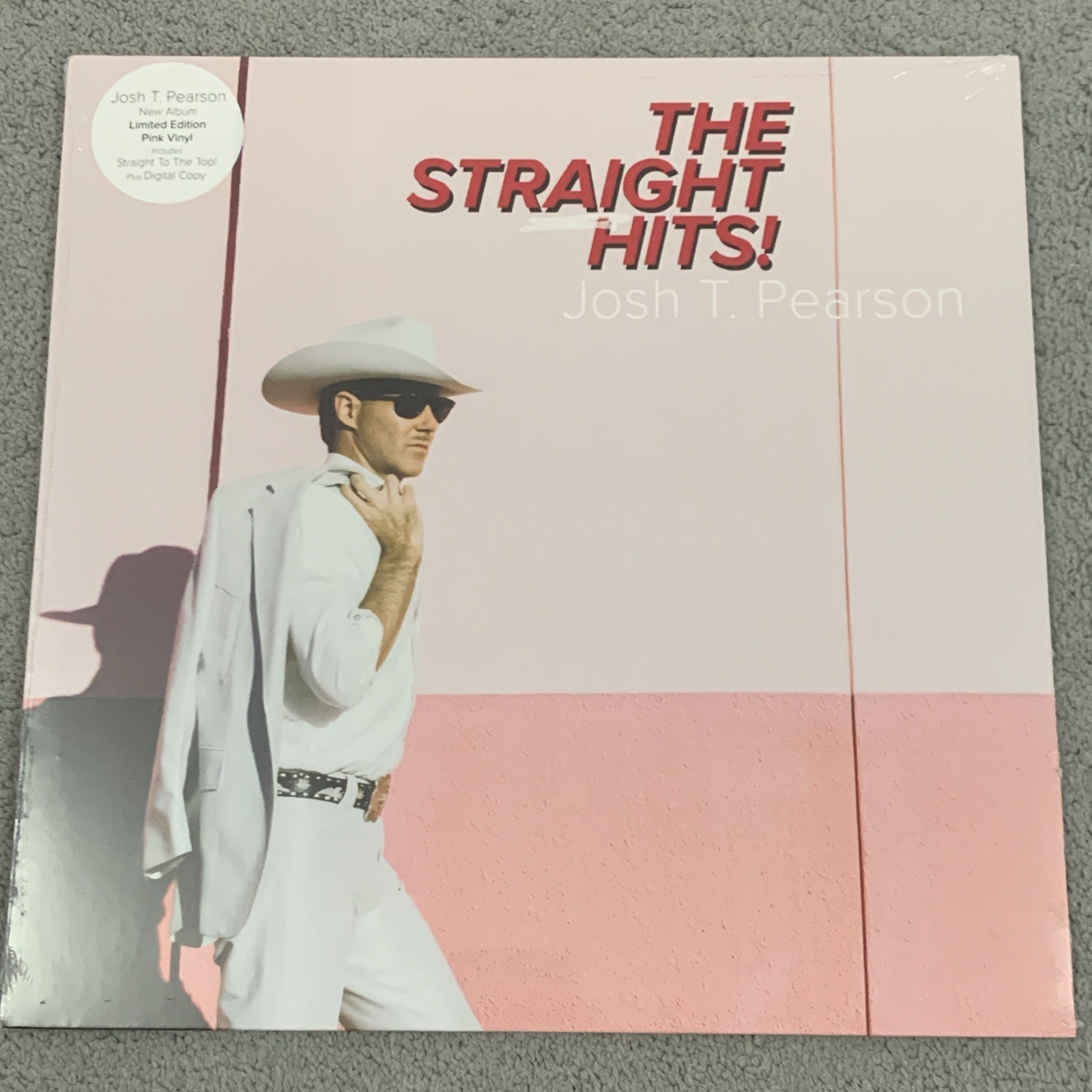 Straight Hits! by Josh T. Pearson Vinyl Record, 2018 New Sealed