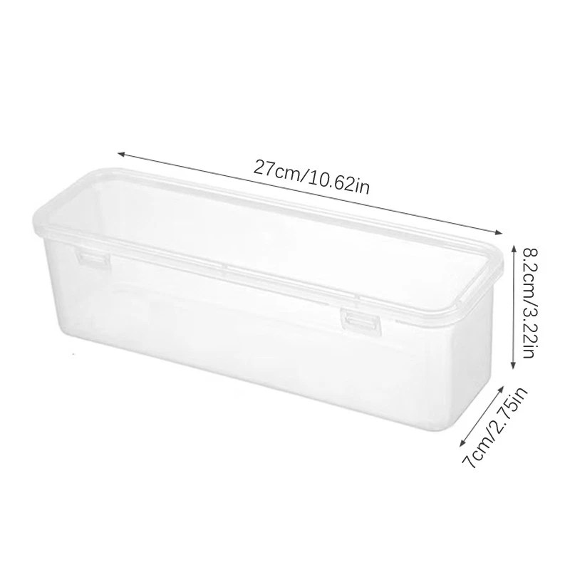 1 stücke Make-Up Pinsel Halter Organizer Klar Kosmetik Pinsel PP Lagerung Fall - Bild 2 von 4