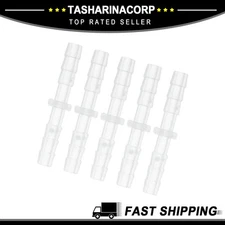 Universal Piece of 5 Barb Fitting 5/32" Stright Barb Hose Connector Aquarium