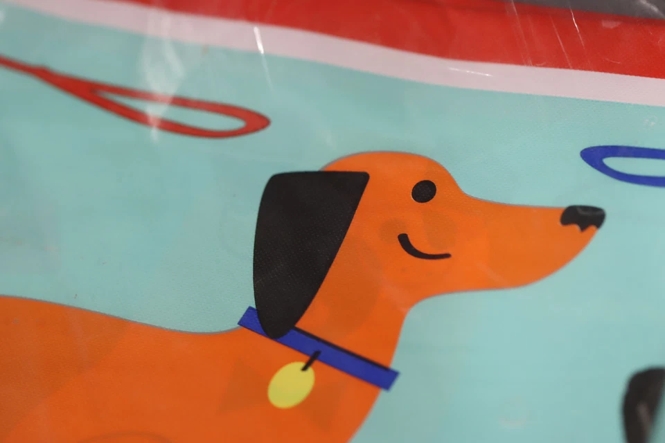 Dog Party Plastic Table Cover - Party Supplies - 1 per pack - Image 2 of 3