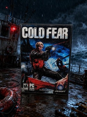 COLD FEAR PC DVD ROM Survival Horror Game w Manual - Very Good