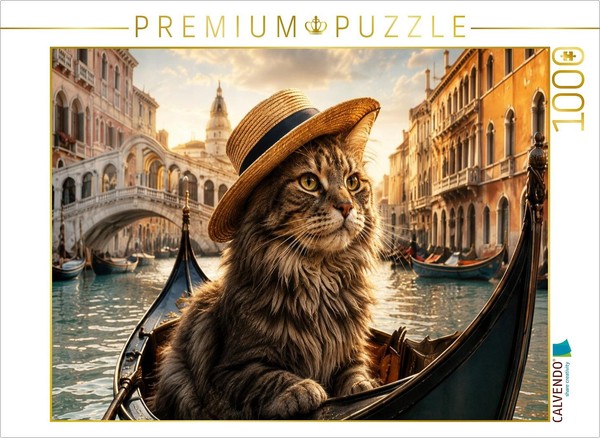 Calvendo Puzzle Trip To Venice | 1000 Pieces, Finished Size 25.2 × 18.9 In (64 ×-image