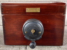 Vintage Kingston Ford Model T Ignition Coil Wood Box - Kokomo Electric Ind.