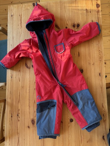 Finkid Schneeanzug Gebraucht Defekter Reißverschluss Und Knie, 90-100 - Bild 1 von 8