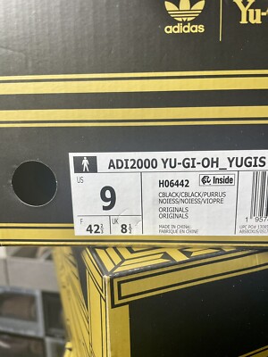 Adidas YuGiOh Dark Magician Size 9 ADC1-EN001 (Sealed card
