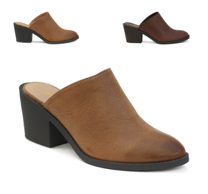 mule shoes closed toe