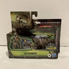 Transformers Rise of the Beasts Battle Changer Rhinox Figure Hasbro NEW 