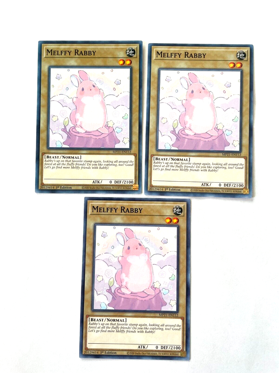 Yu-Gi-Oh! Card – Melffy Rabby – MP21-EN112 – Common – 1st Edition From 2021 Tin Of Ancient Battles 11 thumbnail image
