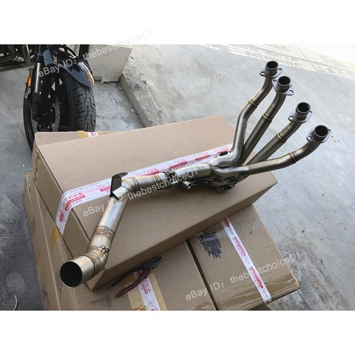 For Kawasaki Z900 2017-2024 Full Exhaust System Front Header Link Pipe Slip 51mm - Picture 3 of 12