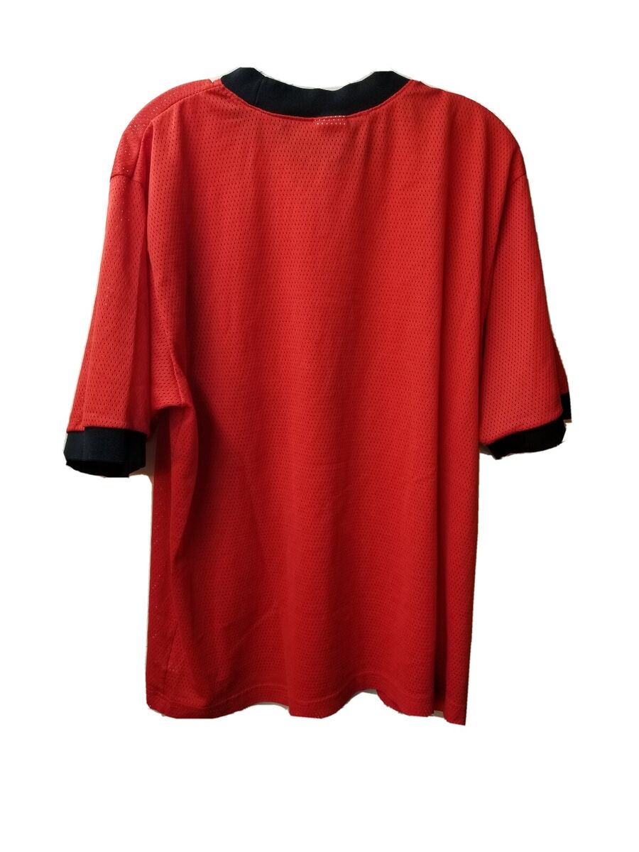 Vintage 90s Nike Mesh Soccer Jersey Shirt Size Youth XL Red Vintage 90s Nike Mesh Soccer Jersey Shirt Size Youth XL Red
