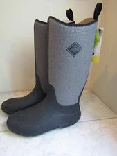 NIB Original Muck Boot Hale 5MM Neoprene Pull-On Mid BLK Herringbone WomenBoot 8