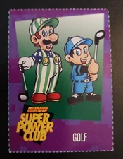 Nintendo Power Super Power Club Golf Power Card #80