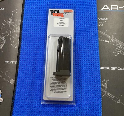 Promag Sig Sauer P365 9mm 10-Rd Blue Steel SIG24 NIB Unopened Manufacturer Pkg