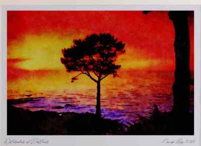 790030 Sunset On The Famous Monterey Peninsula Monterey California USA Limited